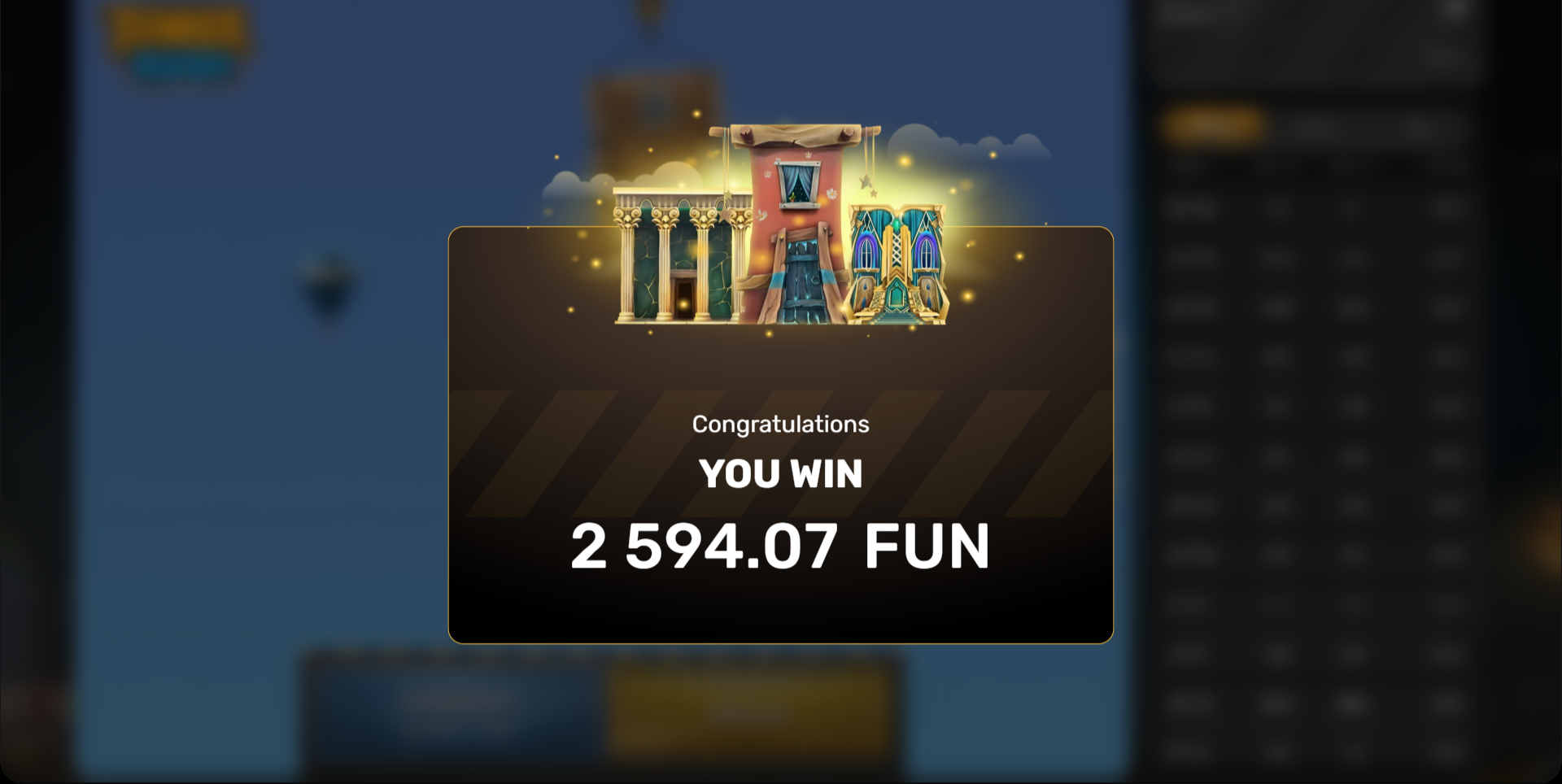 Tower Rush Winning